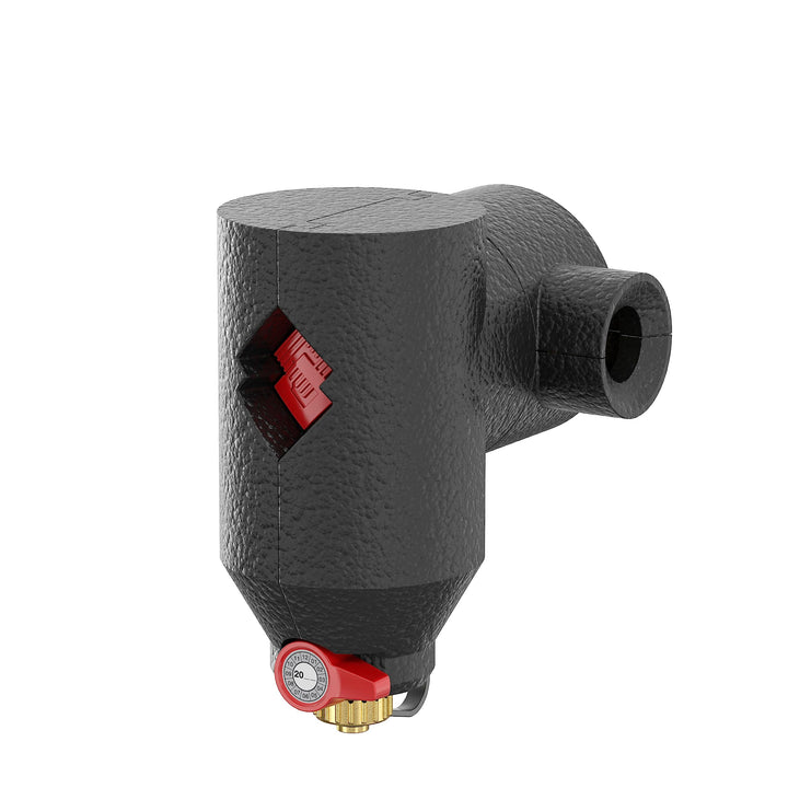 Flamco Clean Smart EcoPlus G 1 1/4" F Schlammabscheider mit EPP-Isoliermantel für Heizungs- und Kühl