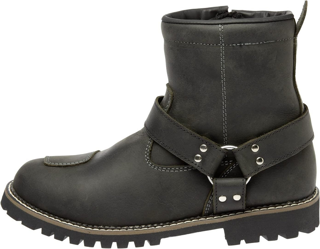 Kochmann Arizona Motorradstiefel (Black,47) 47 EU Schwarz, 47 EU Schwarz
