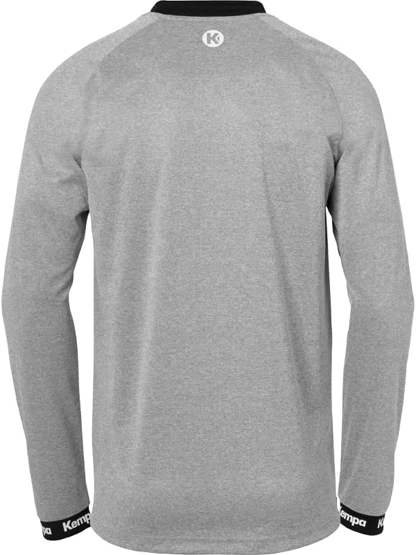 Kempa Men's Boys' Long-Sleeved Sports Jumper S Dark Grau Melange/Anthra, S Dark Grau Melange/Anthra