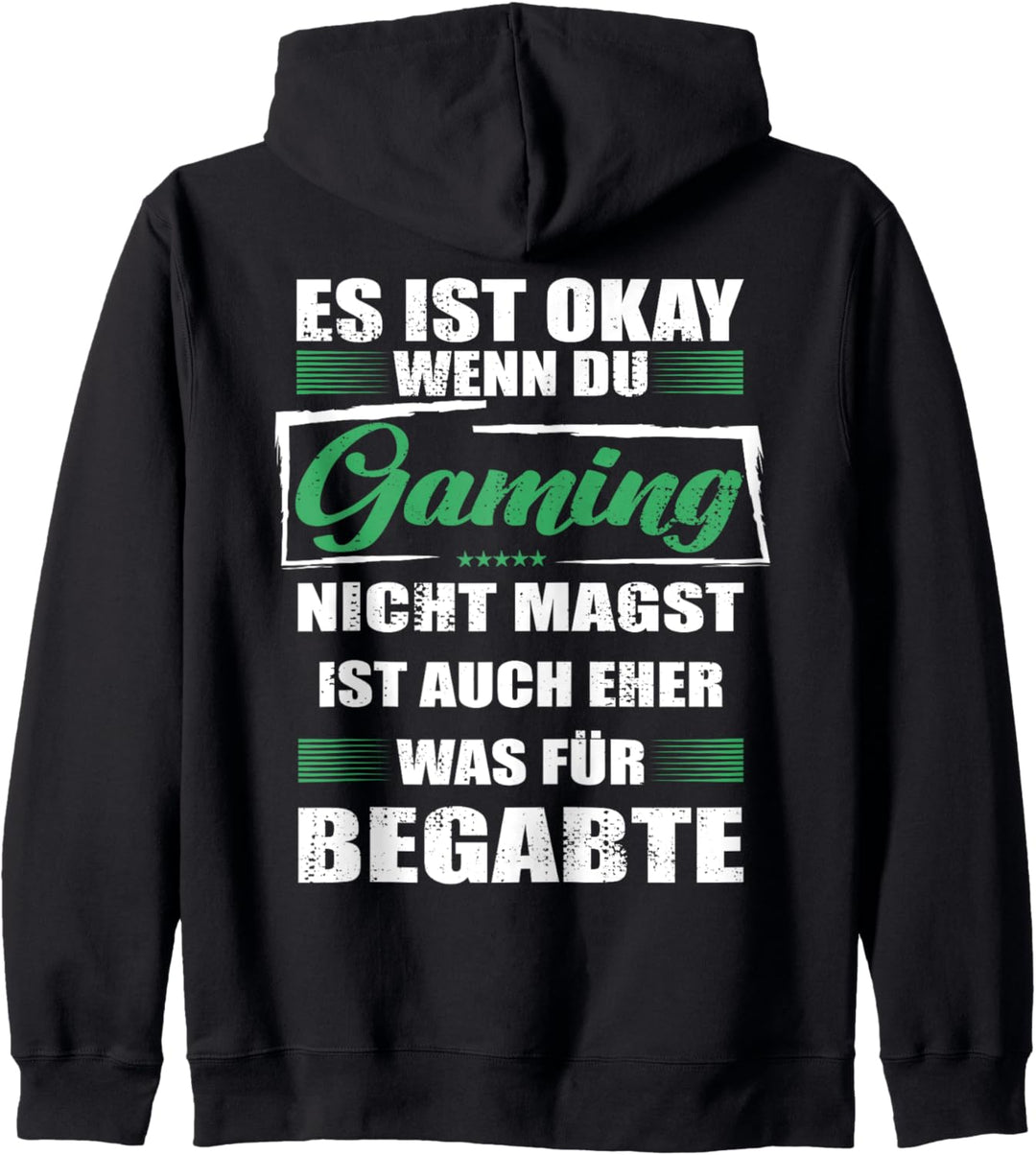 Lustiger Spruch für den Gamer Mann & Frau Gaming Kapuzenjacke