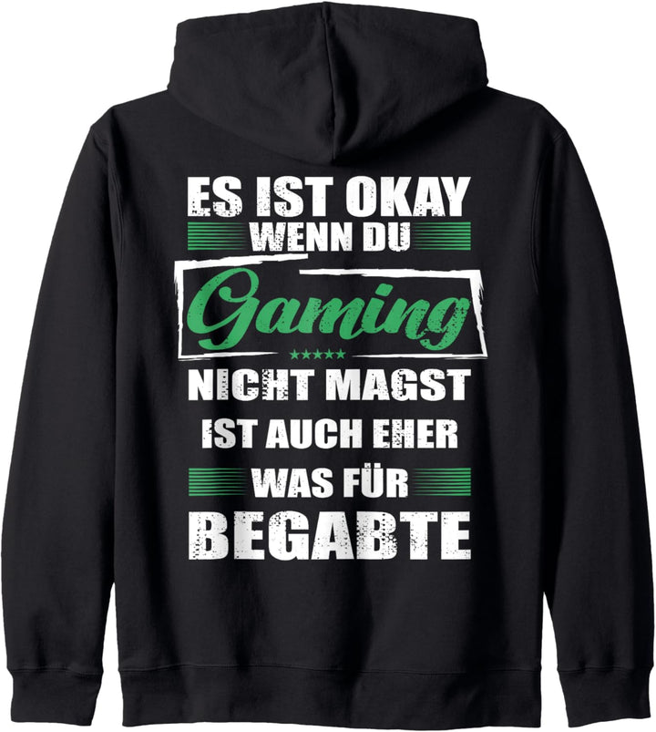 Lustiger Spruch für den Gamer Mann & Frau Gaming Kapuzenjacke