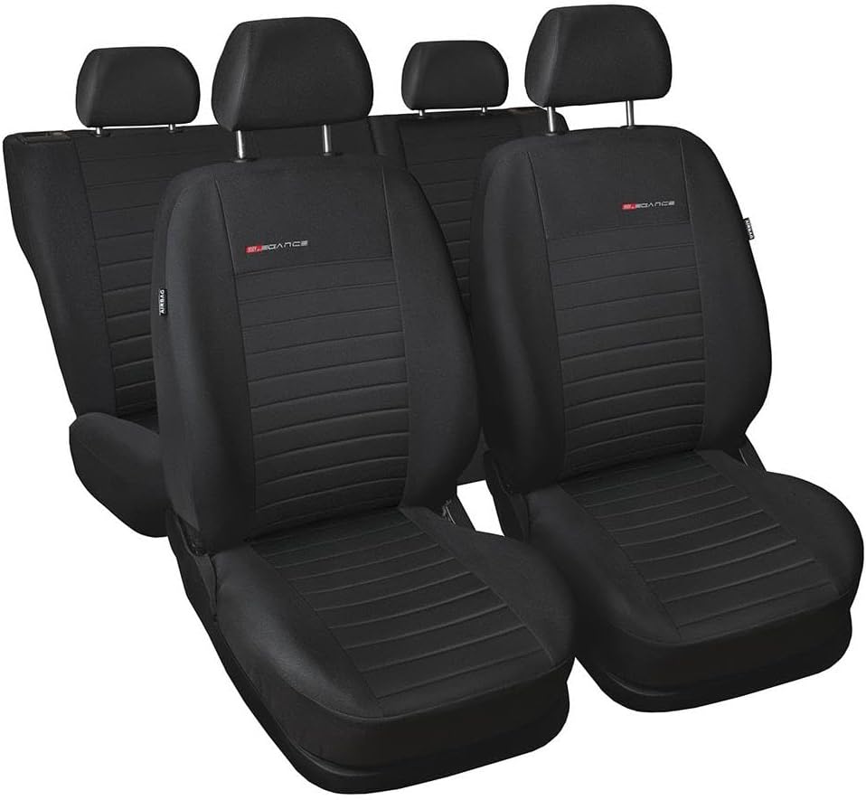 Mossa - Massgeschneiderte Sitzbezüge Auto kompatibel mit Volkswagen Tiguan I SUV (2011-2015) Sitzbez