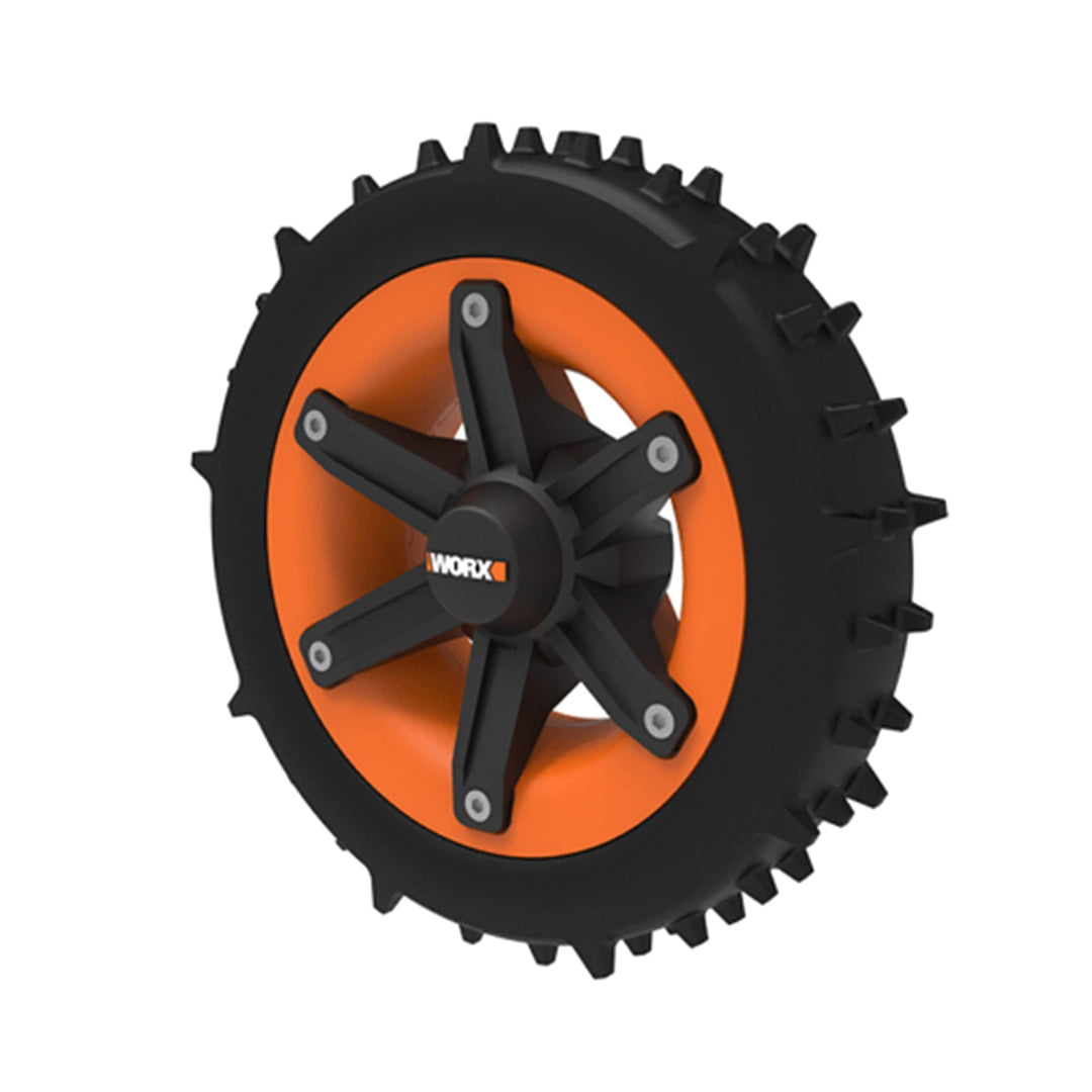 WORX WA0955 L-Räder für Landroid L-Modell Mähroboter - Offroad-Räder für bessere Fahreigenschaften -