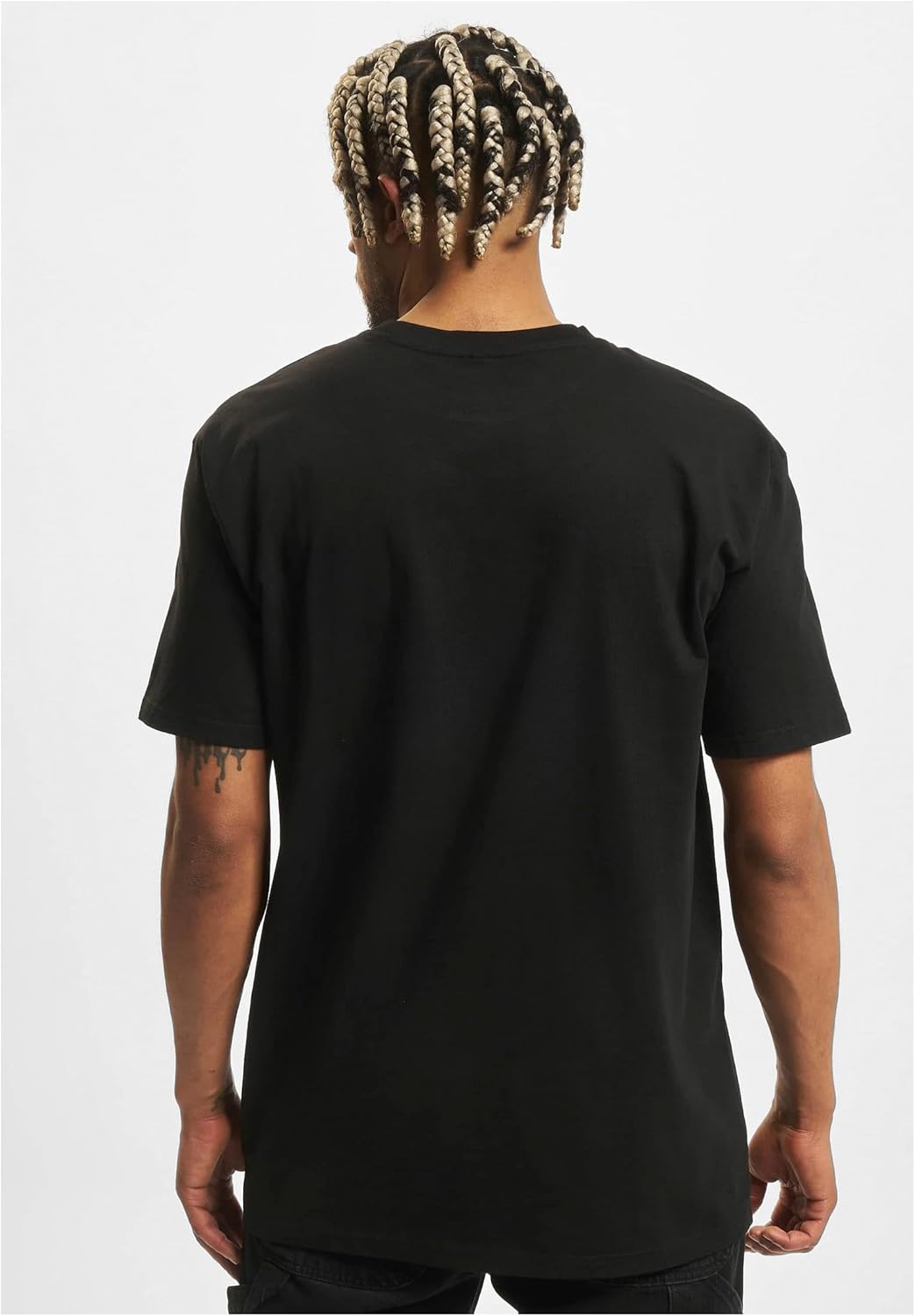 Mister Tee Herren Mt2088-wu Tang Staten Island Oversize Tee T-Shirt L Schwarz, L Schwarz