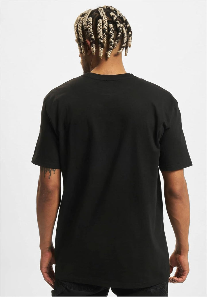 Mister Tee Herren Wu Tang Staten Island Oversize Tee 3XL Schwarz, 3XL Schwarz