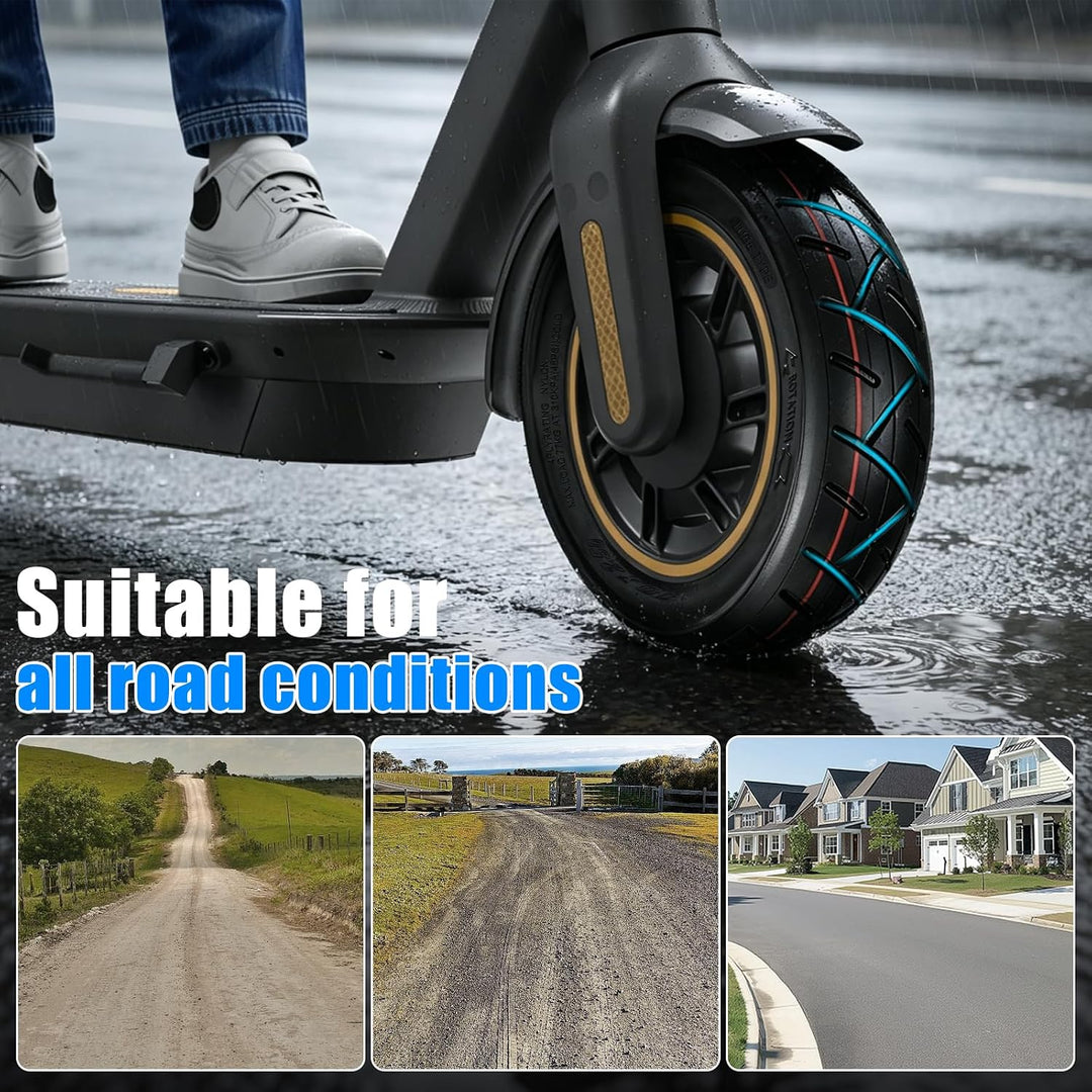 60/70-6.5 Schlauchlose Reifen 10 Zoll Reifen Tubeless für Ninebot Max G30/ G30D 2 / G30E 2 / G30P /