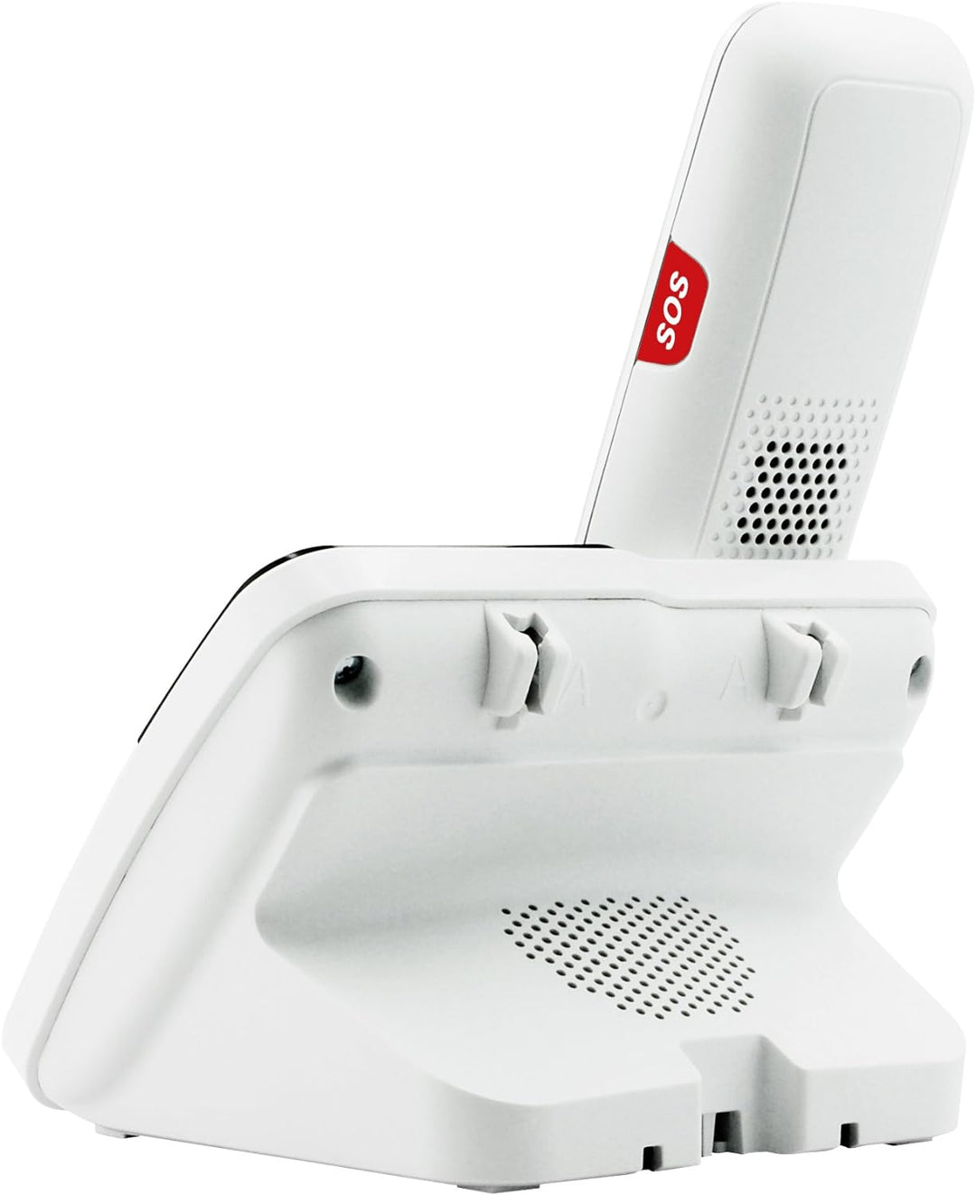 Geemarc Amplidect 295 SOS Pro - Verstärktes schnurloses Telefon und Notruf-Medaillon mit Anrufbeantw