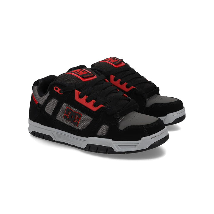 DC Shoes Court Graffik Se, Damen Sneaker 42 EU 009 Black Black Red, 42 EU 009 Black Black Red