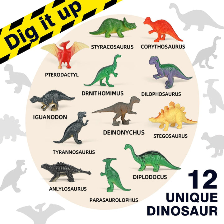 Dr. Daz Dinosaurier Ausgrabung Gross Ei Spielzeug für Kinder Dino Eier Ausgraben Geburtstag Party Se