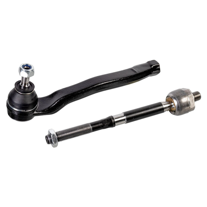 febi bilstein 37618 Spurstange mit Endstück, Mutter und Sicherungsmutter , 1 Stück Vorderachse recht