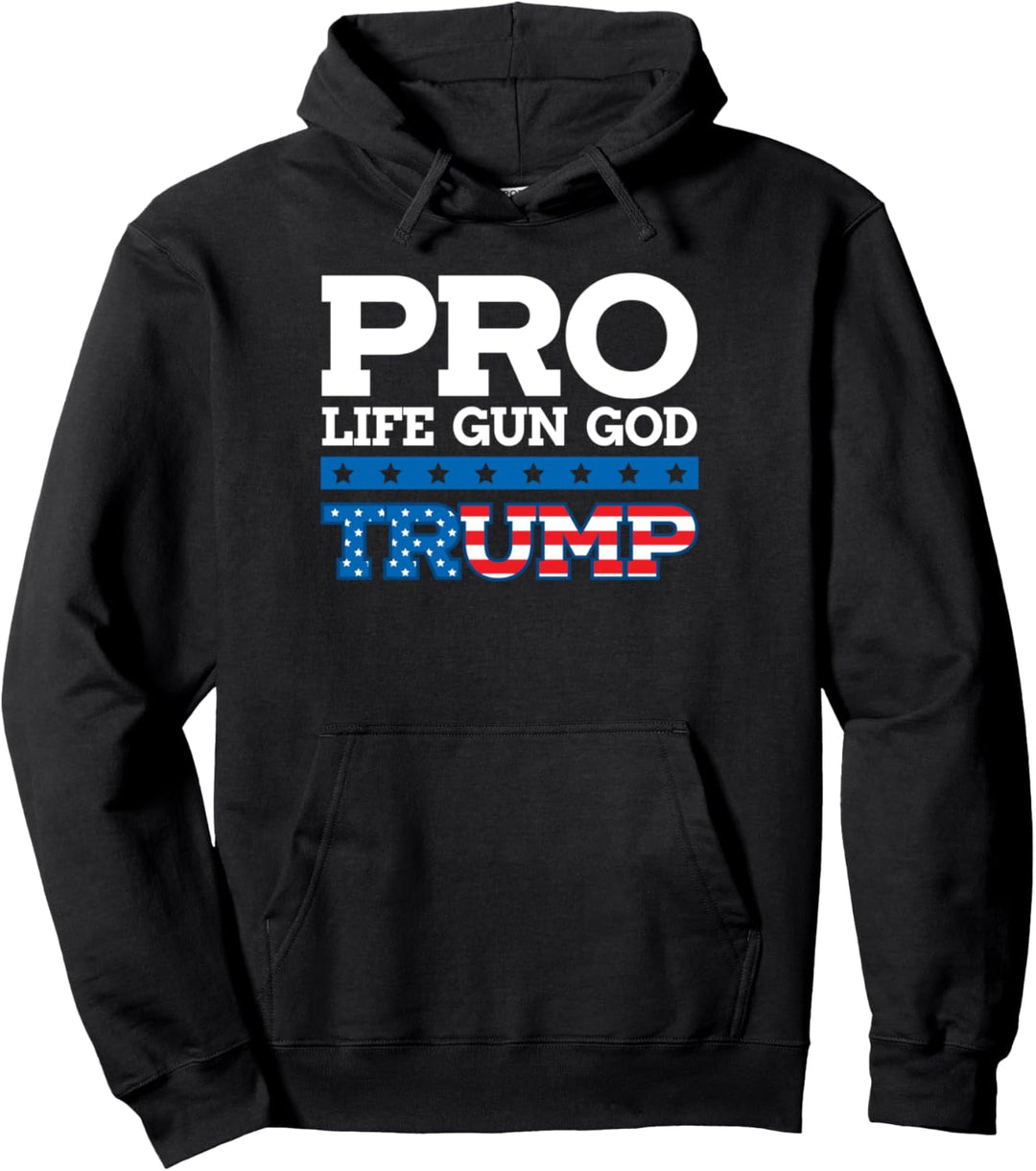 Pro Life Gun Gott Pullover Hoodie