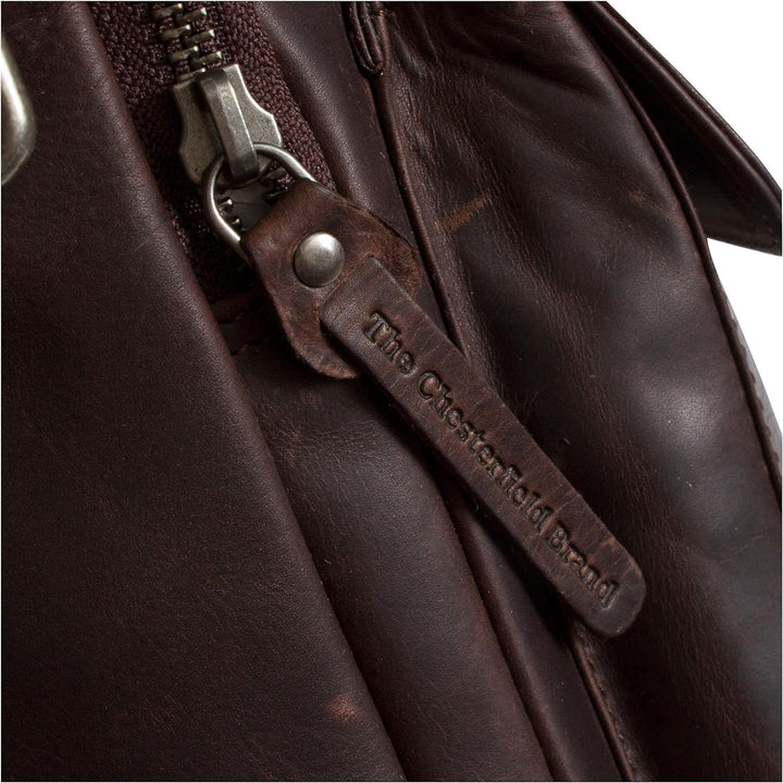 The Chesterfield Brand Wax Pull Up Bath Umhängetasche Leder 21 cm