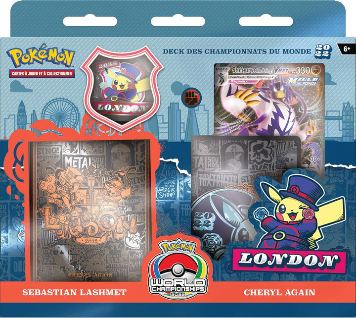 Pokemon POKCHP01 Pokémon Meisterschafts-Deck 2023, Brettspiel, Sammelkarten, ab 6 Jahren