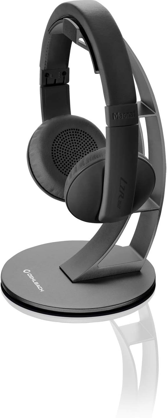 Oehlbach Alu Style - Hochwertiger Kopfhörerständer Aluminium eloxiert - Materialschonende Aufbewahru