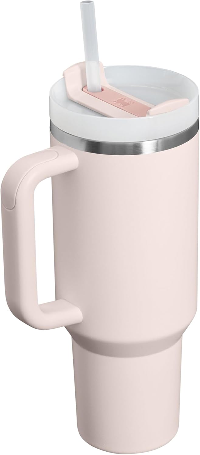 Stanley Quencher H2.0 Flowstate Trinkflasche Mit Strohhalm 1.2L - Thermobecher Kühlt 11 Stunden - 48