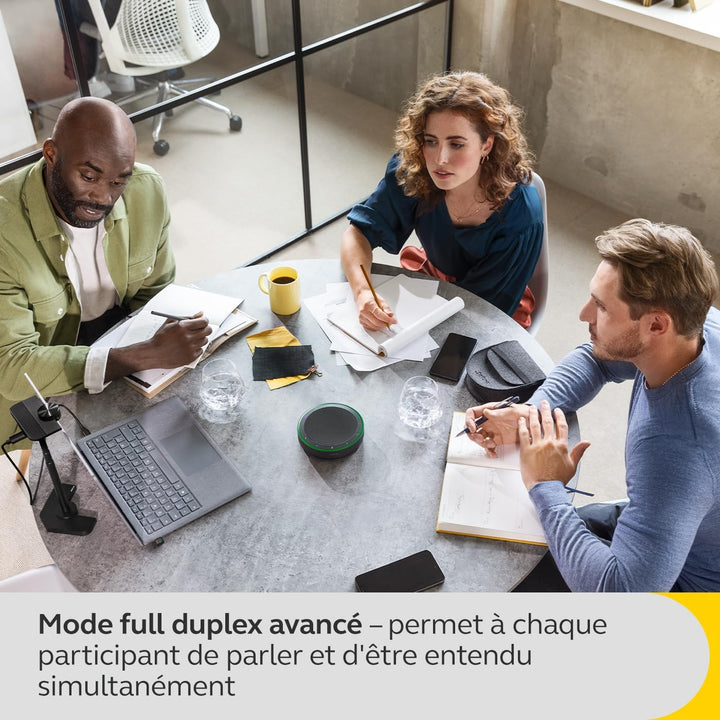 Jabra Speak2 75 schnurlose Bluetooth-Freisprechlösung, 4 Mikrofone mit Geräuschunterdrückung, 65 mm