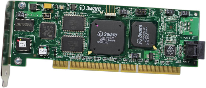 3 Ware 8006–2LP Serial ATA 150 RAID Controller Karte