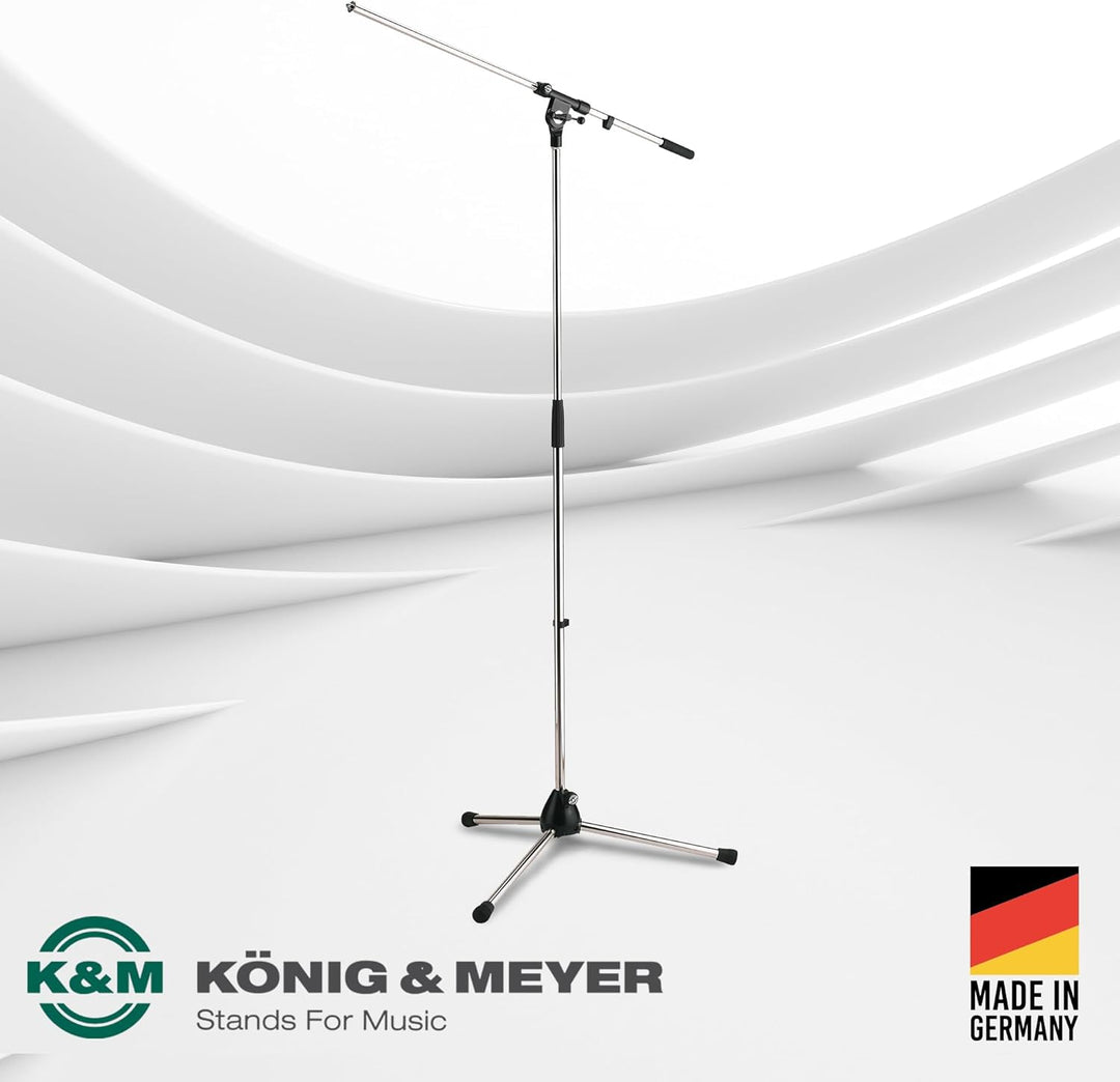 Konig & Meyer Mikrochrom-Auslegerständer pro- 210-2C Chrom 21020, Chrom 21020