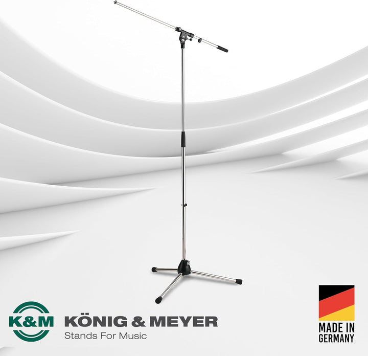 Konig & Meyer Mikrochrom-Auslegerständer pro- 210-2C Chrom 21020, Chrom 21020