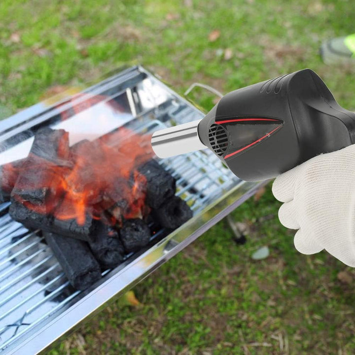 Pilipane Grillgebläse,manueller Luftgebläsegrill, Grill-Feuerbalg-Kochwerkzeug für Outdoor-Camping-P