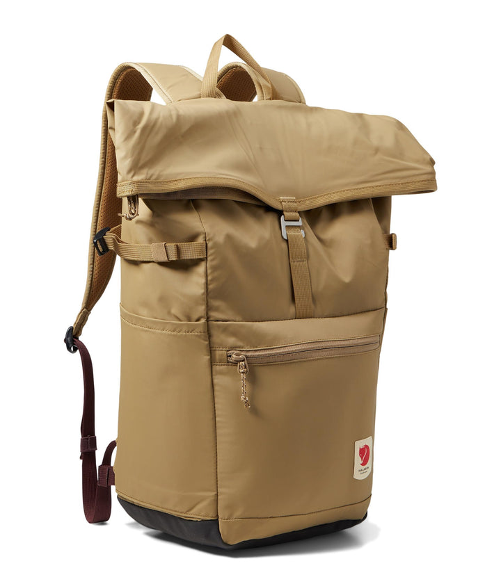 Fjällräven Unisex Erwachsene Rucksack High Coast Foldsack 24 24 L Clay, 24 L Clay