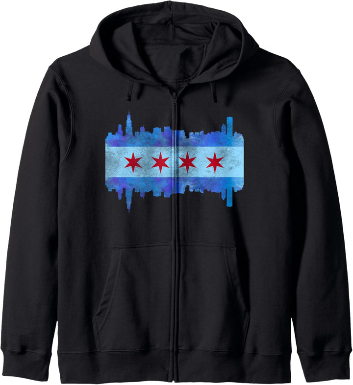 City Of Chicago Shirt Kapuzenjacke