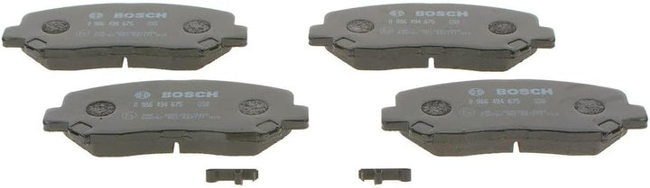 Bosch BP1670 Bremsbeläge - Vorderachse - ECE-R90 Zertifizierung - vier Bremsbeläge pro Set
