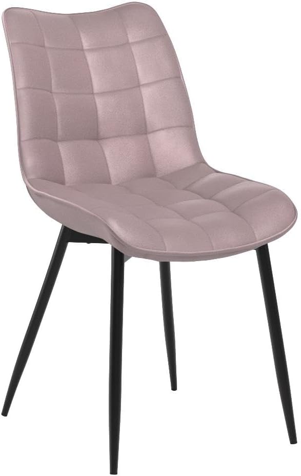 WOLTU 4 x Esszimmerstühle 4er Set Esszimmerstuhl Küchenstuhl Polsterstuhl Design Stuhl mit Rückenleh