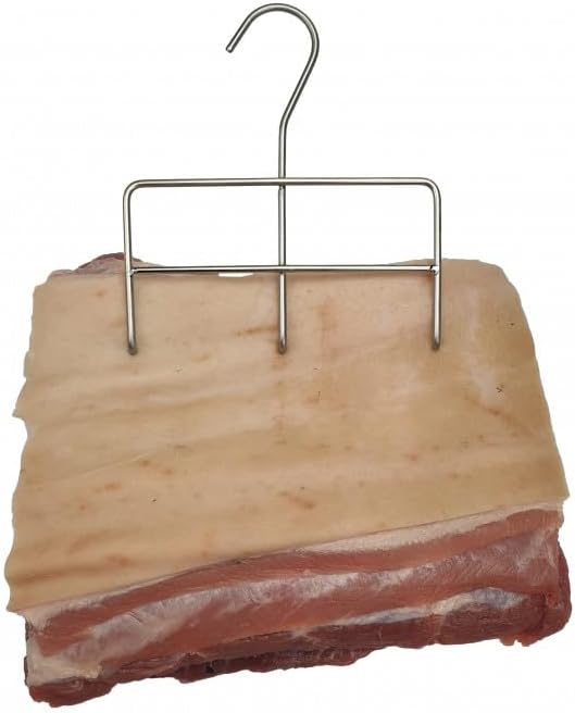 AlcoFermBrew Räucherhaken für Fleisch und Fisch (5 x Haken zum Räuchern Grosser Fleischstücke), 5 x