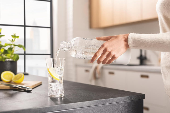 GROHE Blue Fizz, Wasserflasche (Fassungsvermögen: 850ml, nicht spülmaschinenfest, Bajonettverschluss
