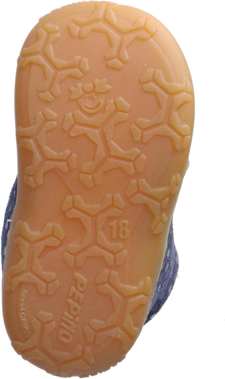 RICOSTA Mädchen und Jungen Stiefel DOTS, Kinder Lauflernschuhe, Weite: Mittel, lose Einlage 20 EU Na