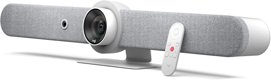 Logitech Rally Bar - 4K, 30fps, 90° FOV, 15x Zoom, Weiss - B-Ware