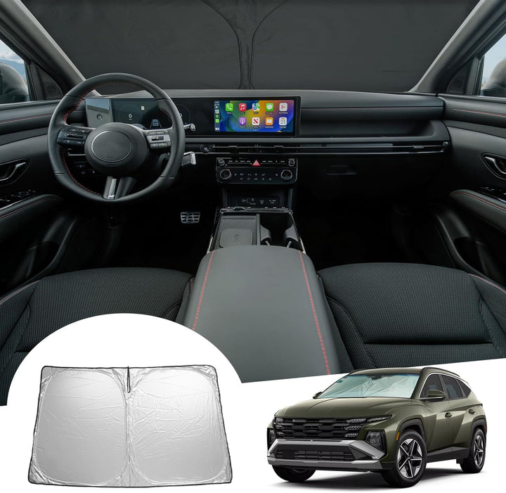 GAFAT Hyunda-i Tucson 2015-2024 2025 Sonnenschutz Frontscheibe Innen, Tucson 2023 2022 Windschutzsch
