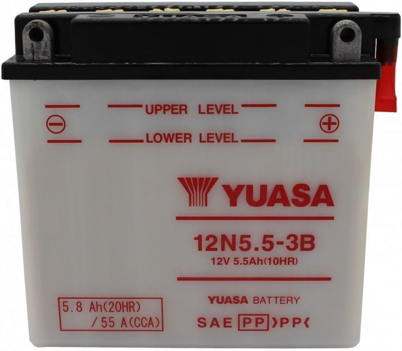YUASA 12N5.5-3B -Y- BATTERIE offen 12N5.5-3B offen ohne Saeure, 42