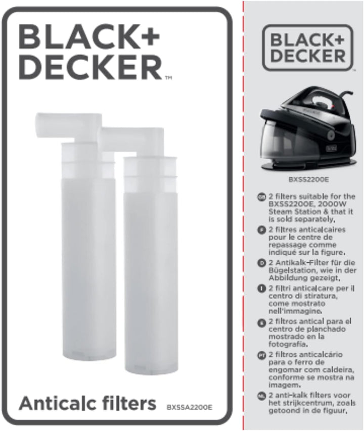 BLACK+DECKER BXSSA2200E - Kalkfilter, Kunststoff, Weiss Zubehör BXSSA2200E, Zubehör BXSSA2200E