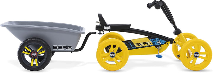 BERG Anhänger S für Pedal-Gokarts Buzzy | Kinderanhänger | Spielzeug Trailer aus Kunststoff &amp; Metall