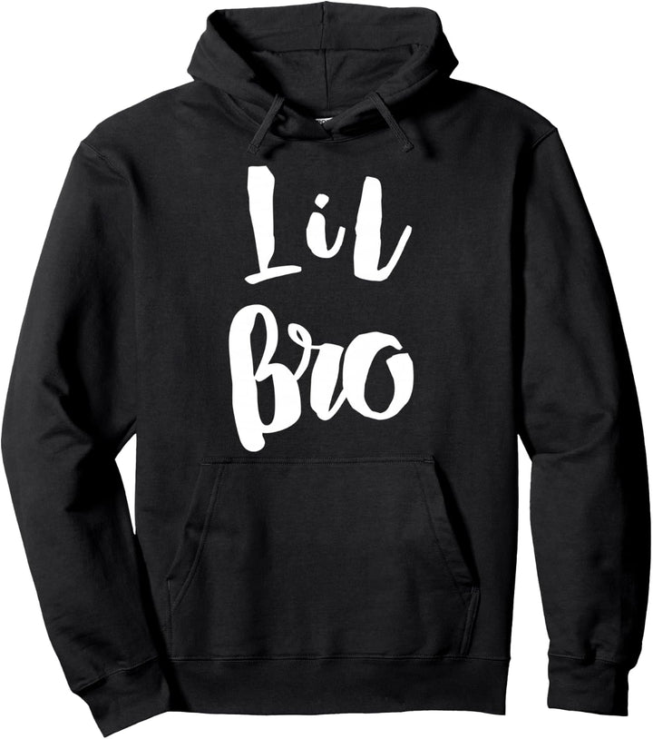 Lil Bro für Big Little Brother und Geschwisterkinder passen Pullover Hoodie