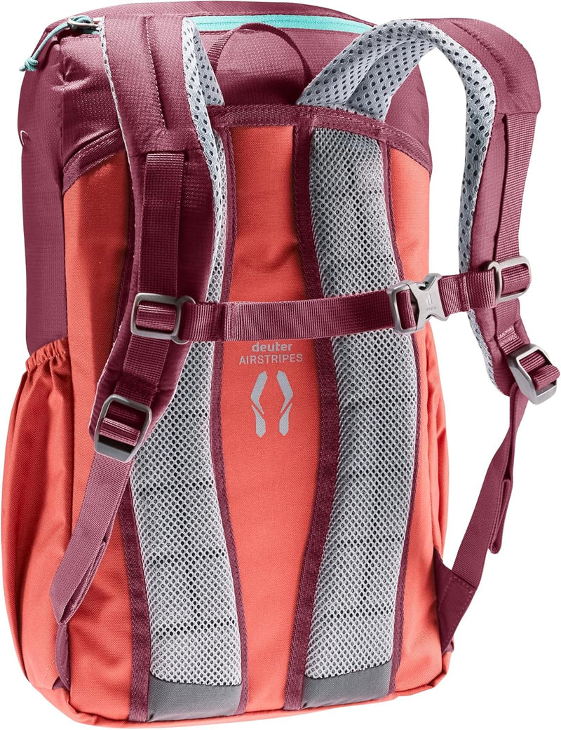 deuter Unisex Kinder Junior Kinderrucksack (1er Pack) Maron-currant 18 L Single, Maron-currant 18 L