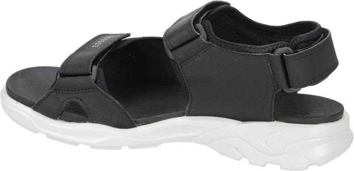 ECCO Jungen Biom Raft Flat Sandal, 25 EU Schwarz