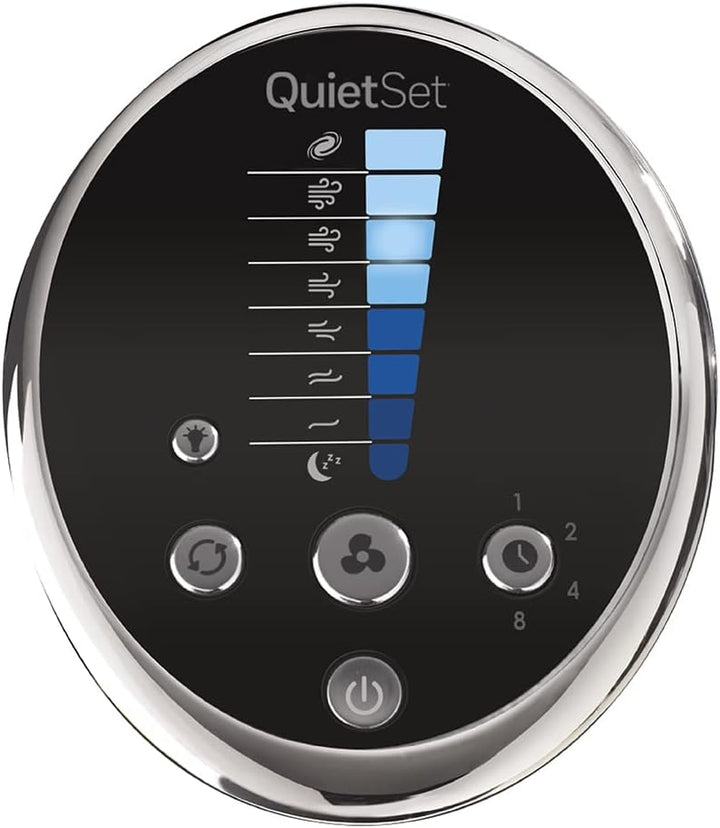Honeywell QuietSet Tower (8 Geschwindigkeitseinstellungen, Oszillation 80°, Timer-Funktion, Fernbedi