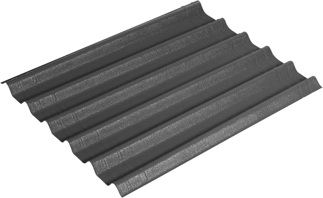 Onduline–EASYFIX COMPACT Dachplatten Bitumenwellplatten Schwarz-Trapez-Dachsystem einfach zu Verlege