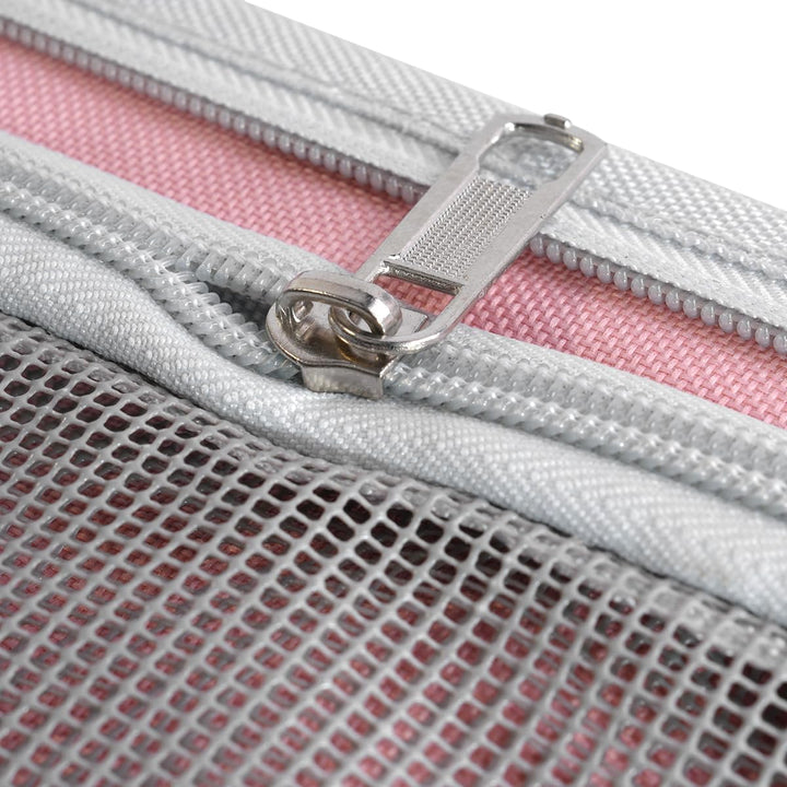 Katzentrage-Rucksack, Hundetrage-Rucksack mit atmungsaktivem Netzgewebe, Haustiertrage-Rucksack, Wel