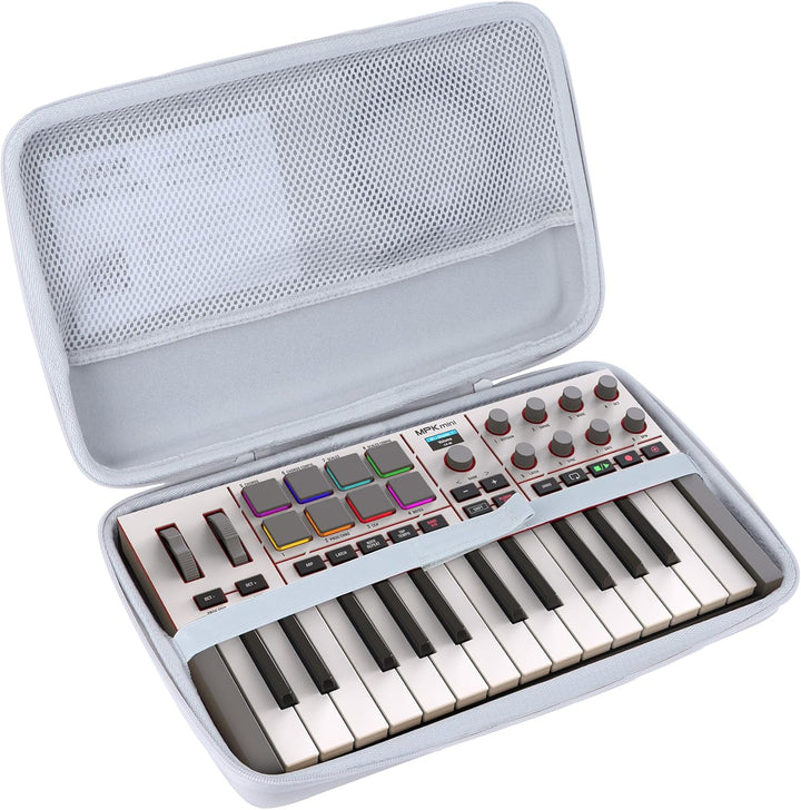 Lebakort Hart Schutz Hülle Etui Tasche für Akai Professional MPK Mini IV USB-C MIDI Keyboard Control