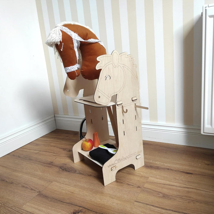 Hobby Horse Stall, Holzstall, Pferde Stall, Hobby Horse Ständer