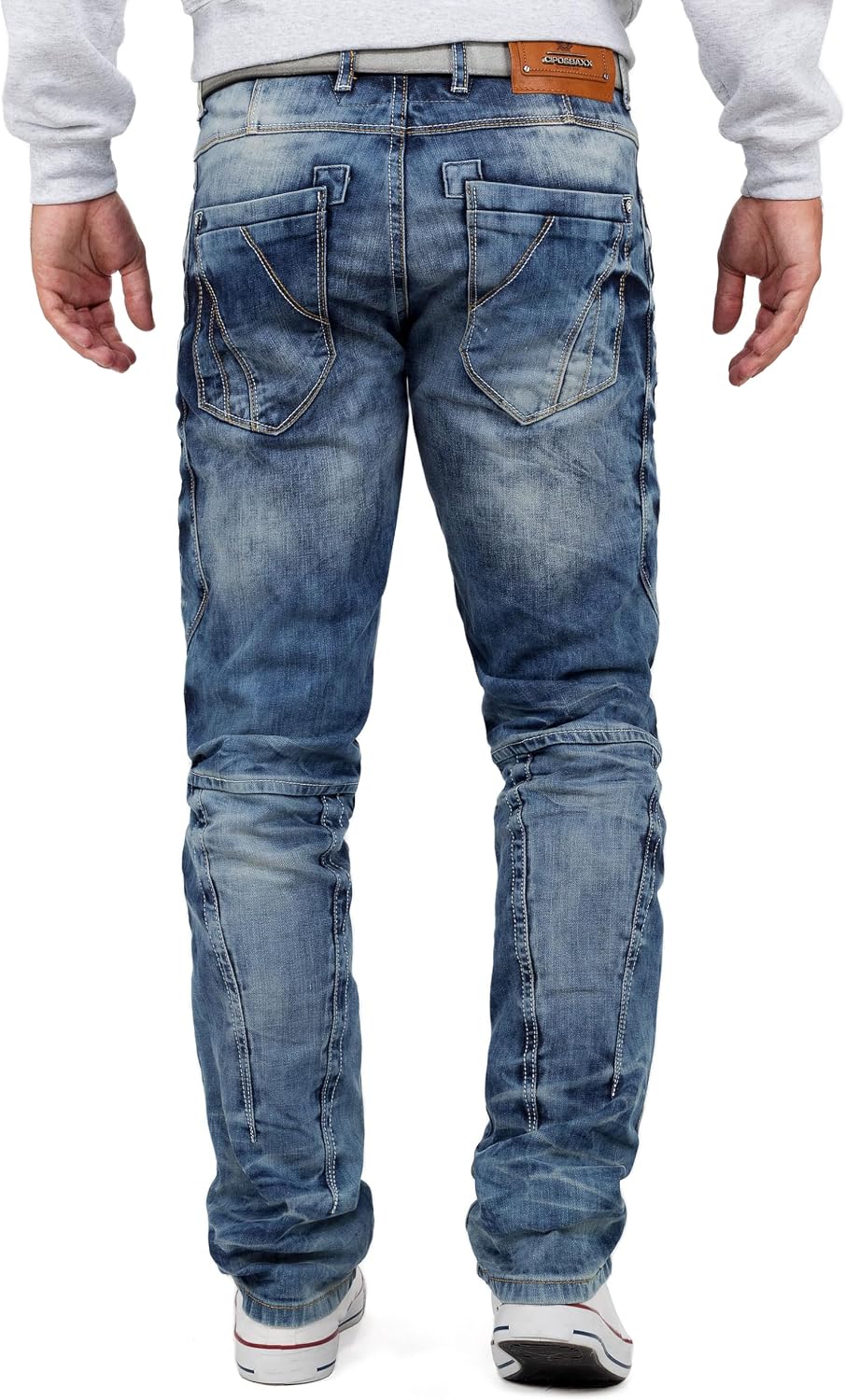 &amp; Baxx A-001-cbhjs057 - Jeans Herren, 38W / 32L Frostblau