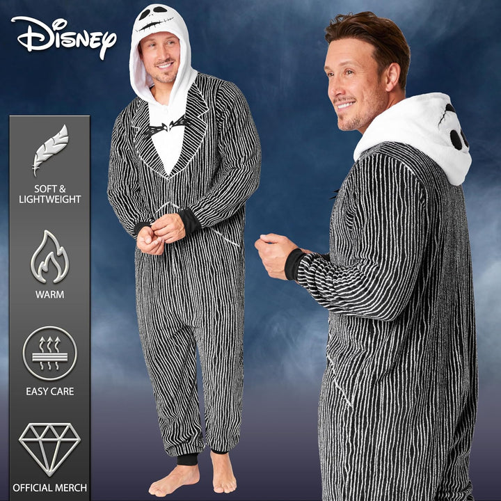 Disney Onesie Damen - Stitch Einteiler Pyjama - Eeyore, Minnie, Maleficent Schlafanzug Onesie - Grös