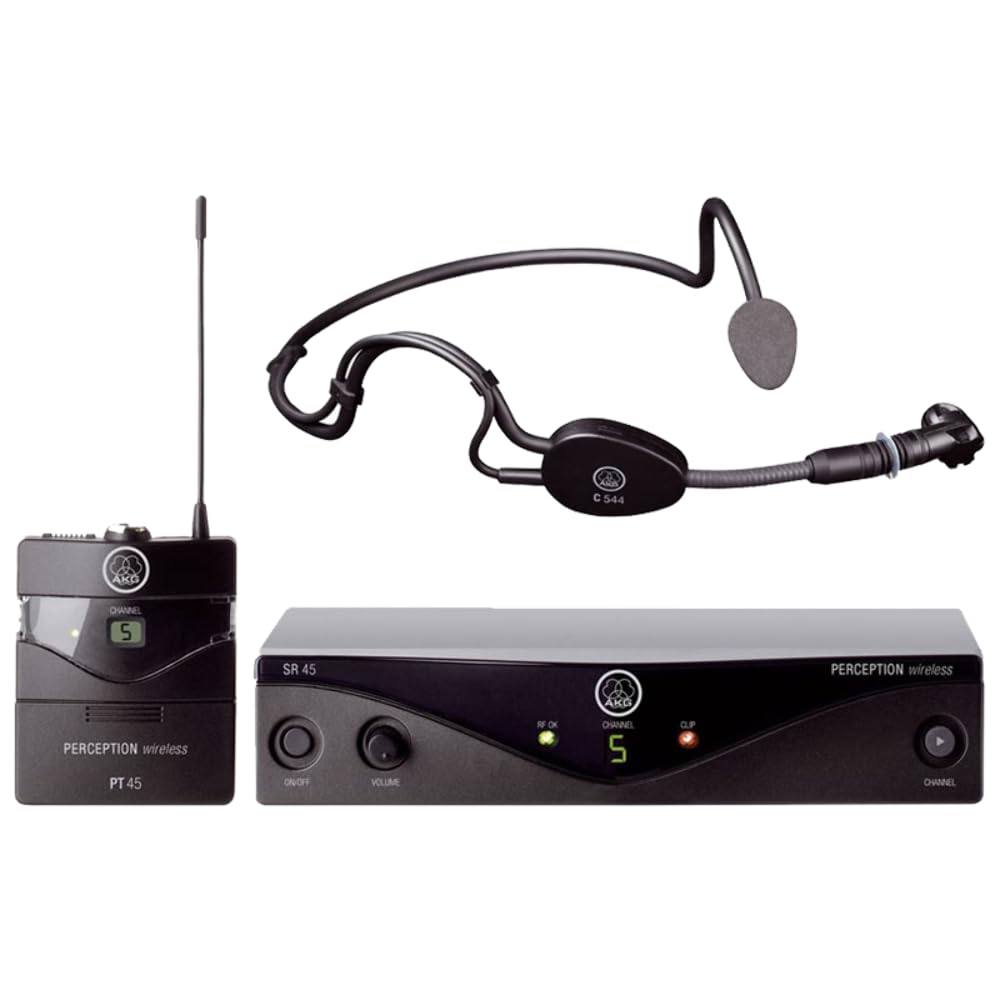 AKG WMS45S-A HF-System, schwarz Sport-Set, Sport-Set