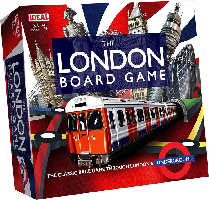 IDEAL, The London Board Game: The Classic Race Game Through London's Underground!, Classic Board Gam