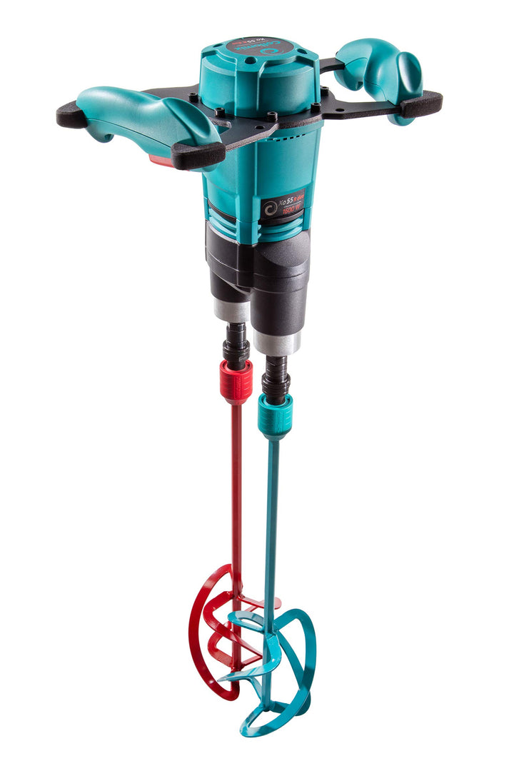 Collomix-Handrührwerk Xo55 R duo HF+MKD120 HF, 1600W, 8,8kg Hexafix, 2