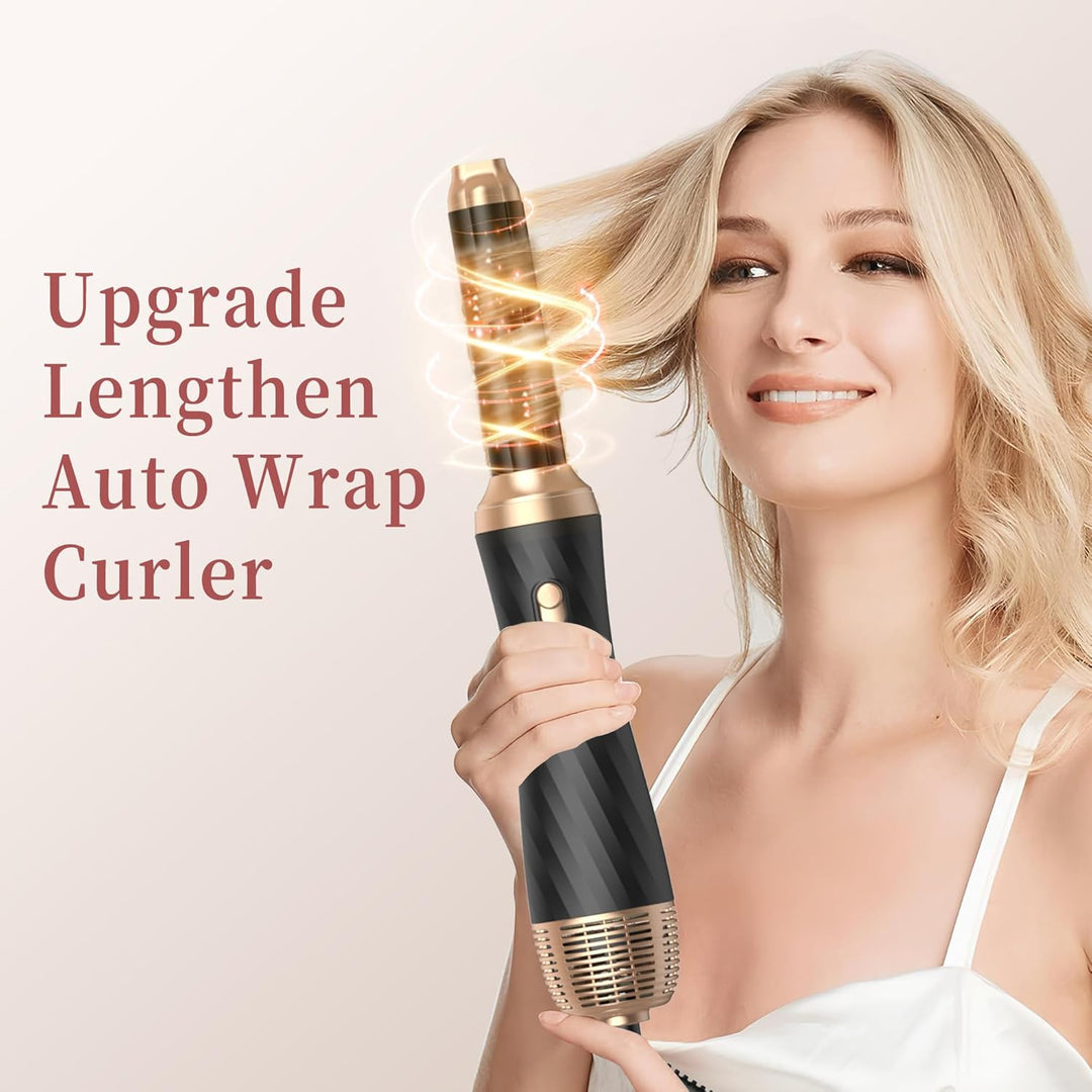 Hair Styler Set, OKWRAP Airstyler 6 In 1 Mit Rundbürstenföhn, Haarstyler Warmluftbürste, Thermal Bru